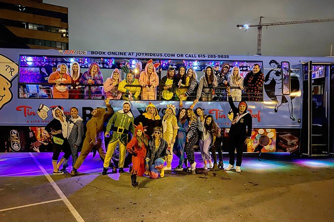 2 Hour Party Bus with Bartender and DJ 21+ - Comfort, crowd size, and the open-air design