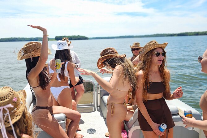 30ft Double Decker Triple Slide Party Boat with Captain up to 22 - Captains set the tone