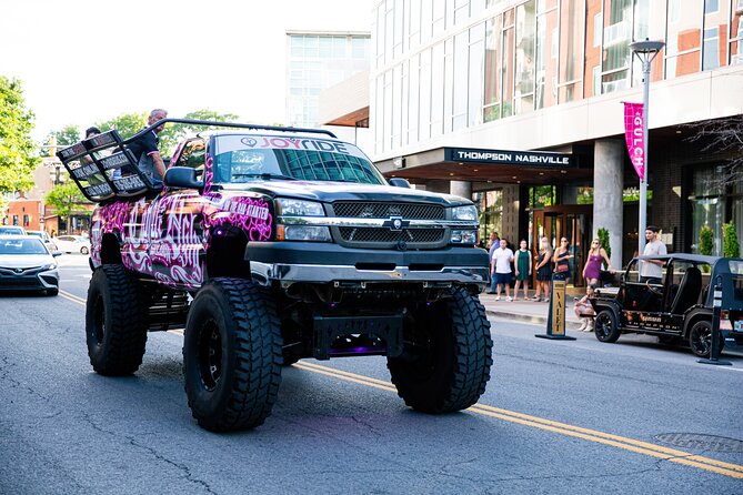 90-Minute Monster Truck Joyride City Tour of Nashville - Music Row and the working side of country music