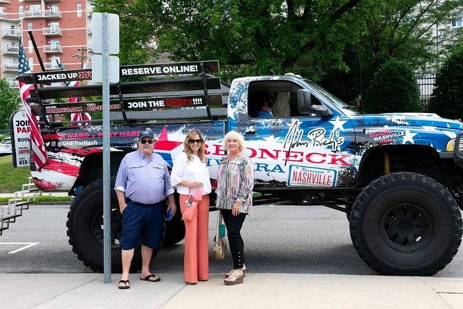 90-Minute Monster Truck Joyride City Tour of Nashville - Printers Alley, Bicentennial Capitol Mall, and more