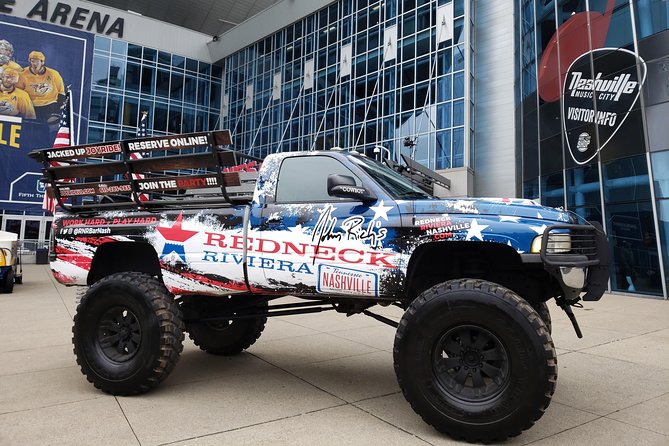 90-Minute Monster Truck Joyride City Tour of Nashville - Broadway, where Nashville turns up the volume