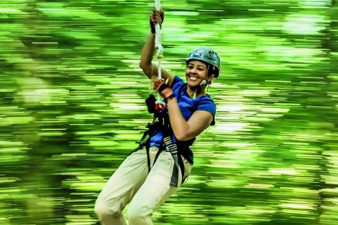 Adventureworks Ziplines at Nashville West - Nine lines, long runs, and a different landing style