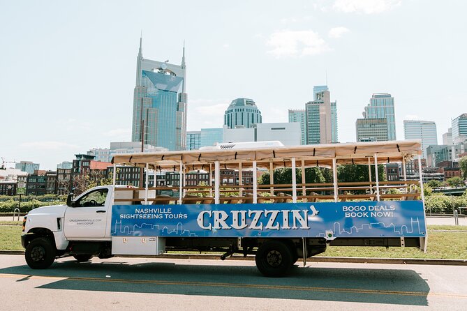 Cruzzin' Nashville Narrated Sightseeing Tour by Open-Air Vehicle - Meeting at 747 Fesslers Lane
