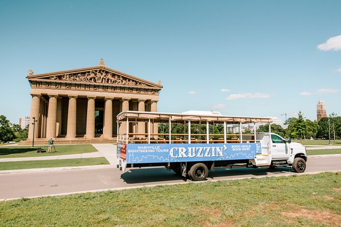 Cruzzin' Nashville Narrated Sightseeing Tour by Open-Air Vehicle - How much value do you get for $39.95?