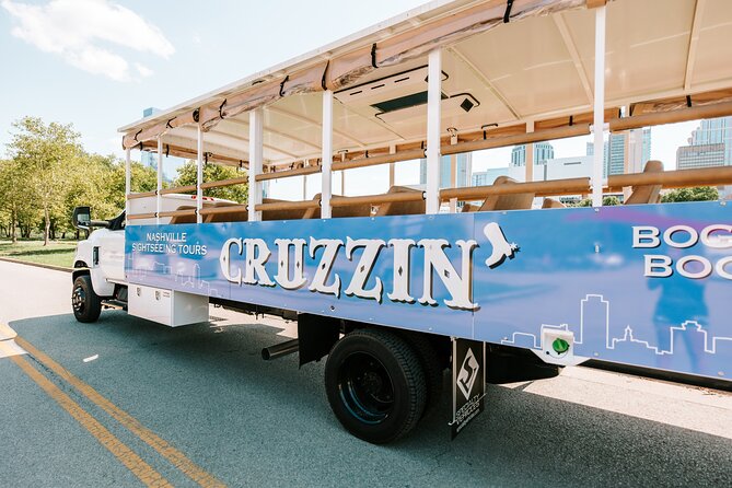 Cruzzin' Nashville Narrated Sightseeing Tour by Open-Air Vehicle - Timing, comfort, and practical details