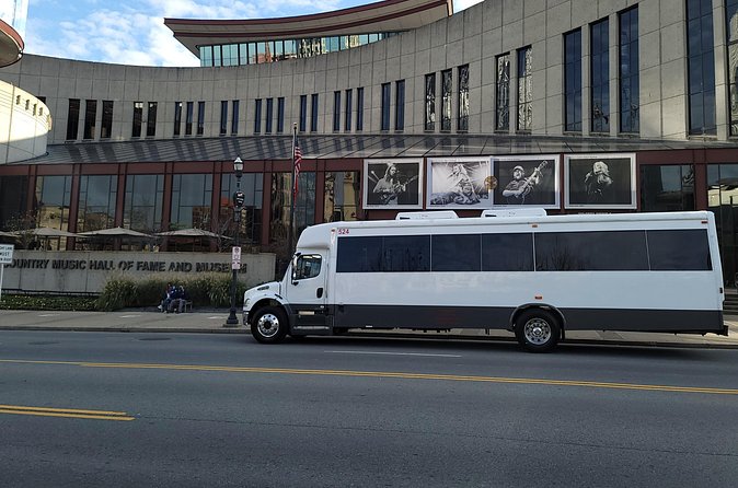 Explore Nashville by Bus with Ryman & Country Music Hall of Fame Upgrade Option - Timing, vehicle, and group size