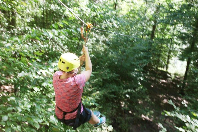 Fontanel Zipline Forest Adventure at Nashville North - Getting started at 4129 Whites Creek Pike