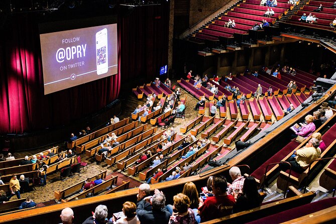Grand Ole Opry Show Admission Ticket - What the $61.55 price represents