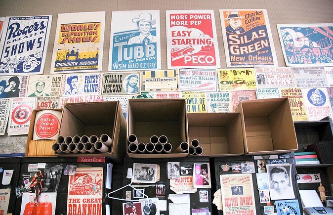 Hatch Show Print Studio Tour & Country Music Hall of Fame Combo - Two Nashville traditions, one downtown outing