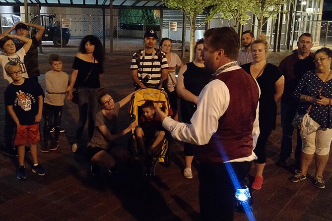 Haunted Nashville Night-Time Walking Tour with Costumed Guide - Printer’s Alley after dark