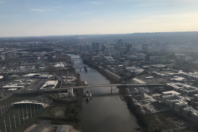 Helicopter Tour of Downtown Nashville - Why a helicopter works well in Nashville