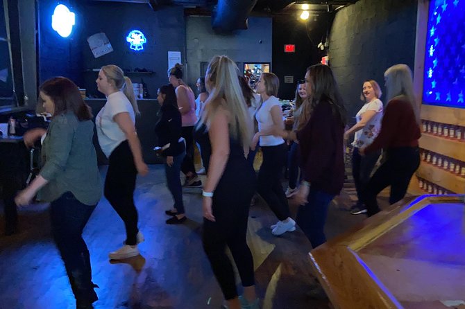 Instructor-Led Line Dancing Class with Souvenir Video - What the one-hour schedule feels like