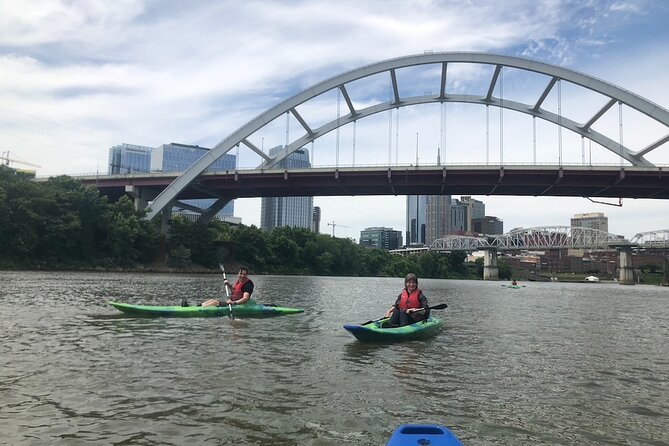 Kayak Rental in Downtown Nashville with Shuttle - Three miles from Shelby Park to downtown