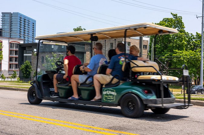 Legends & Landmarks History Tour by Golf Cart - The Tennessee State Capitol on the hill