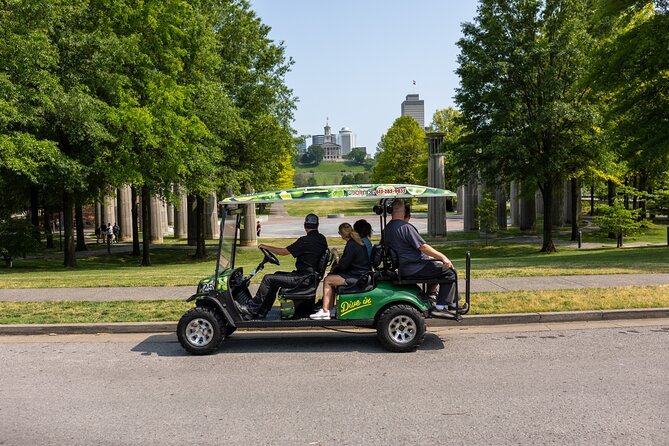Murals of Nashville Instagram Tour by Golf Cart - What the golf cart feels like on the street