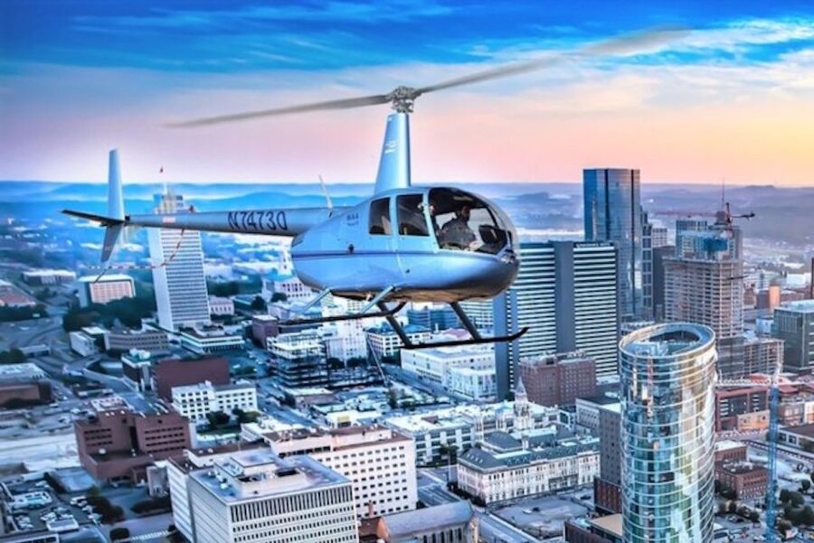 Nashville: Downtown Helicopter Tour - Taking off from John C. Tune Airport