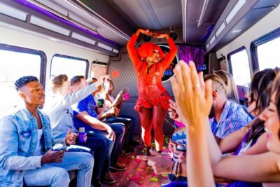 Drag Queen Party Bus w/Games, Dancing & Drag Show