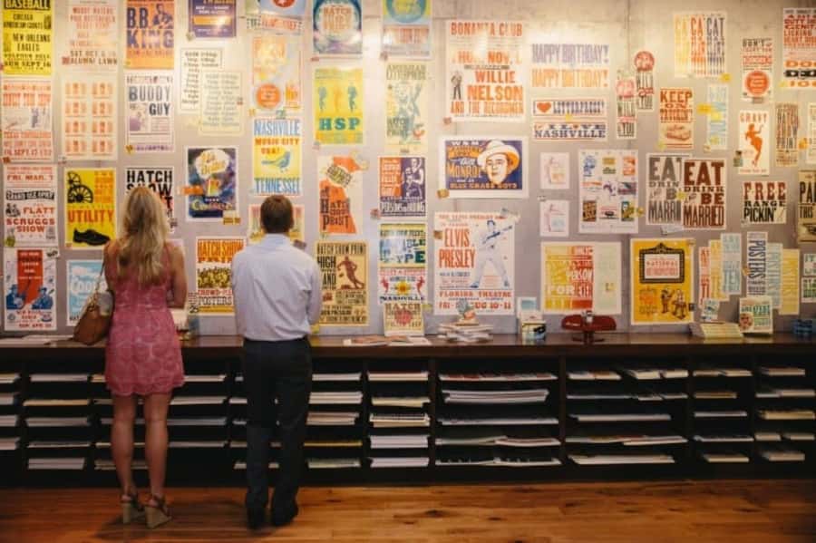 Nashville: Hatch Show Print Shop Guided Tour - The one-hour route through Hatch Show Print