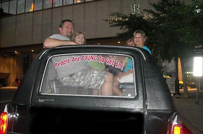 Nashville Haunted Hearse Ghost Tour 1 Hour Shared - What one hour feels like on the road