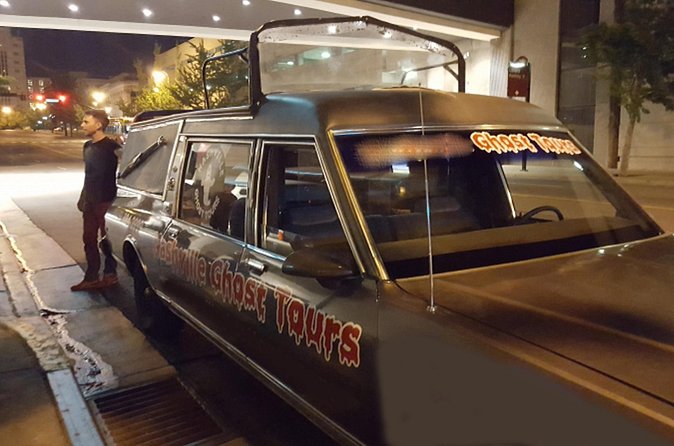 Nashville Haunted Hearse Ghost Tour 1 Hour Shared - Comfort, cold, and the tight seating