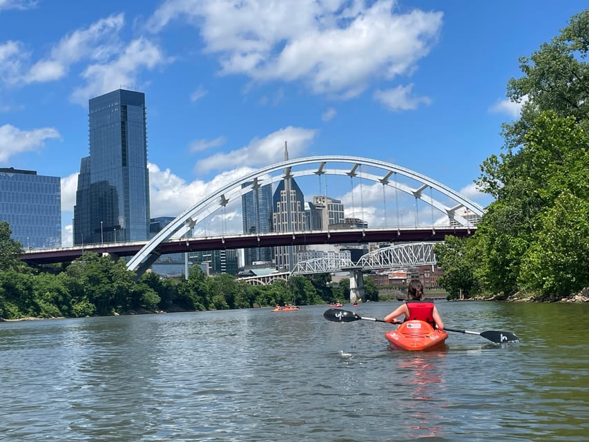 Nashville: Kayak Tour with Skyline Views - The Downtown Finish Beside Nissan Stadium