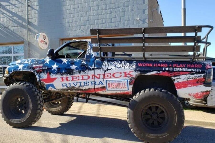 Nashville: Monster Truck Tour - Why Nashville looks better from a monster truck