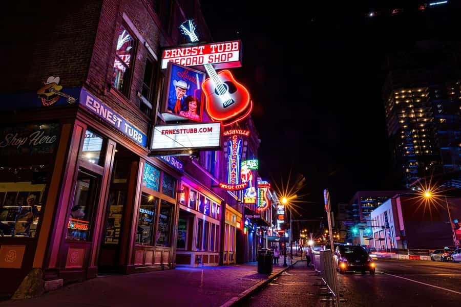 Nashville: Music City Ghosts & Hauntings Guided Walking Tour - Broadway’s darker side