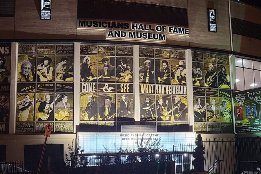 Nashville: Music City Nighttime Trolley Tour - The Parthenon and the city’s lit landmarks