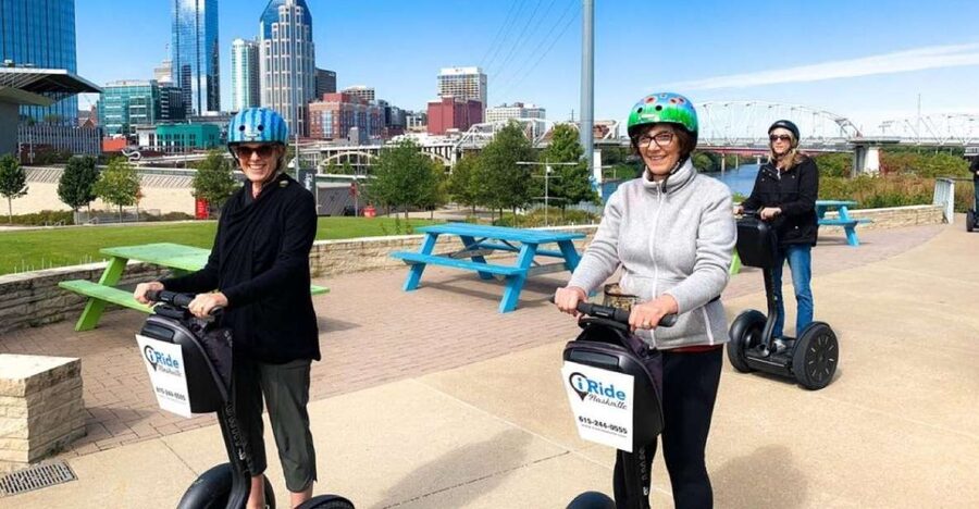 Nashville: Music City Snapshot Segway Tour - Learning to ride before entering downtown Nashville