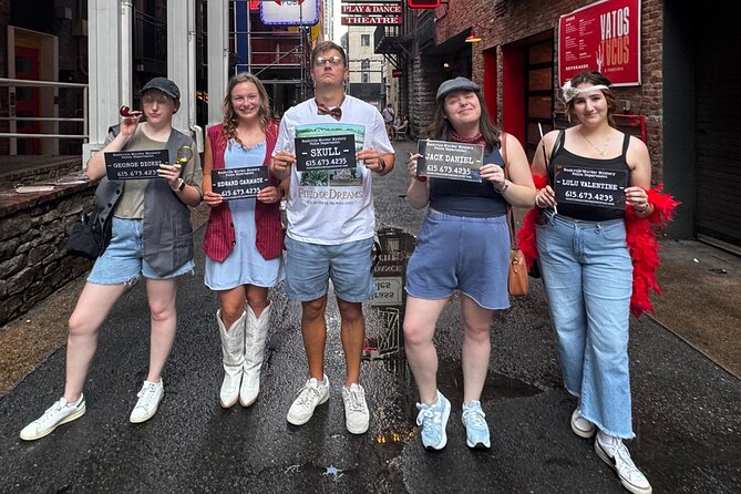 Nashville Noir: Murder Mystery Game & Pub Crawl - What $39.95 really covers