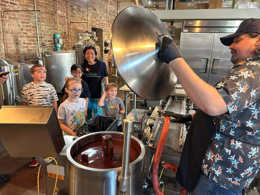 Nashville: Olive & Sinclair Chocolate Factory Tour - The tasting: dark chocolate, caramel, brittle, and more