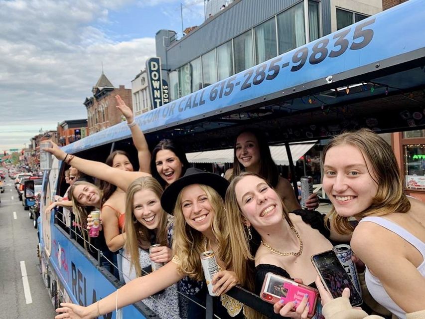 Nashville: Party Bus with DJ and Bar - Cruising Broadway and Honky Tonk Highway