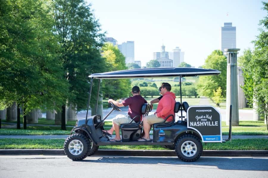 Nashville: Sights, Street Art & Brewery Tour by Golf Cart - Seeing Nashville from a golf cart