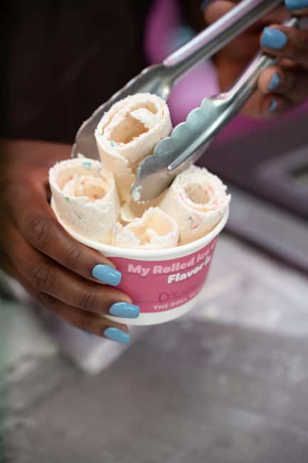 Nashville: The Roll Academy - Rolled Ice Cream Class - What The Roll Academy actually gives you