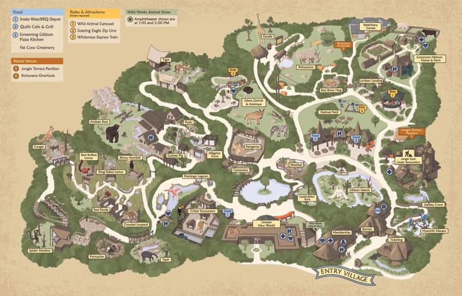 Nashville Zoo: Any-Day Admission Ticket - Kangaroos, lorikeets, and close encounters