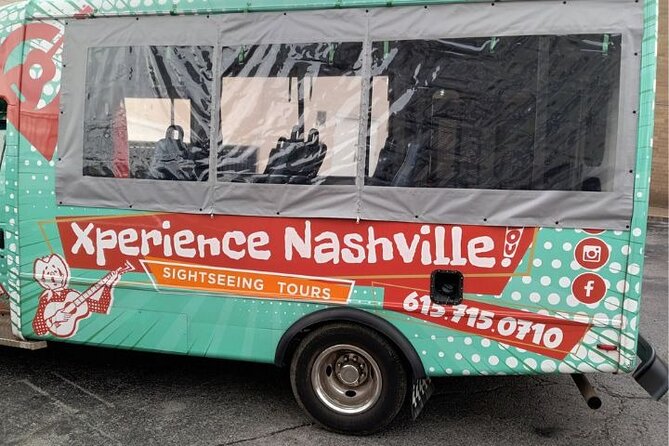 Open-Air Minibus Sightseeing Tour of Nashville - Music Row and the business behind the songs