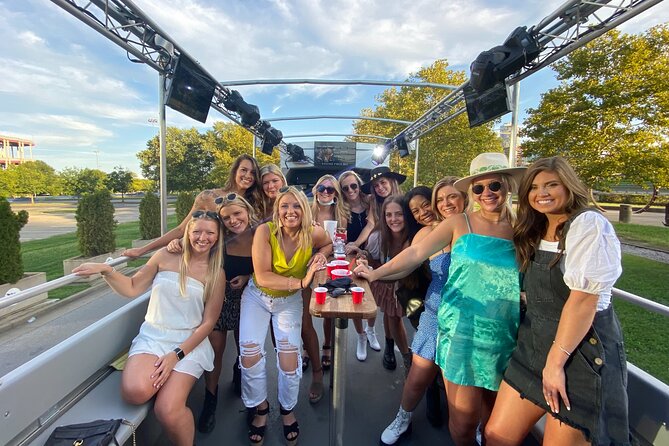 Open Air Party Bus with DJ & Bartender 21+ - What this Nashville party bus is really about