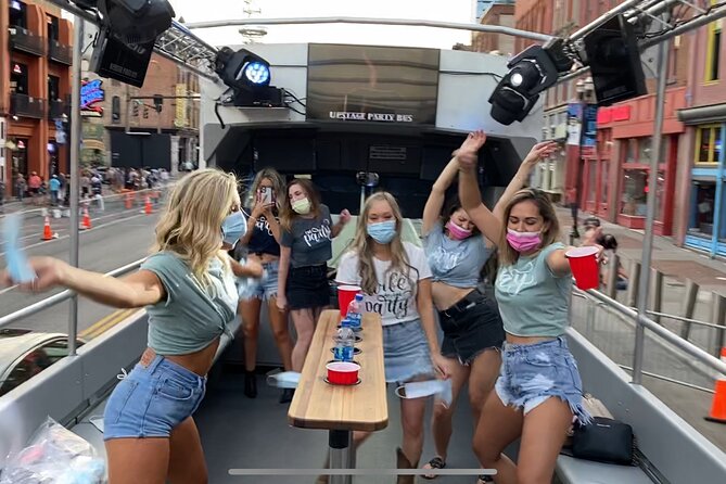 Open Air Party Bus with DJ & Bartender 21+ - Broadway supplies the biggest dose of Nashville energy