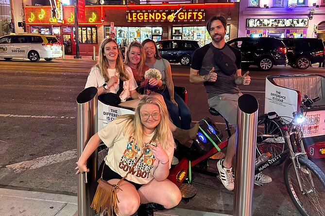 Private Bike Taxi Tour: Nashville’s Downtown and Hidden Gems - Printer’s Alley and a five-minute pause