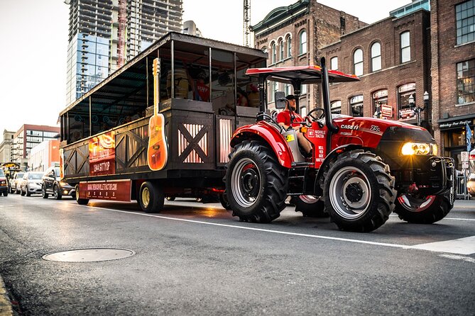 Private Downtown Nashville Party Tractor Tour 21+ Only! - Ninety minutes through downtown Nashville