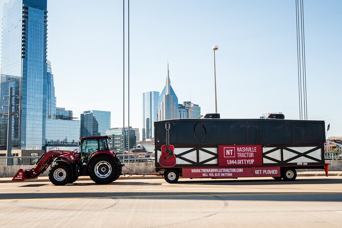 Private Downtown Nashville Party Tractor Tour 21+ Only! - Timing, cancellation, and weather details