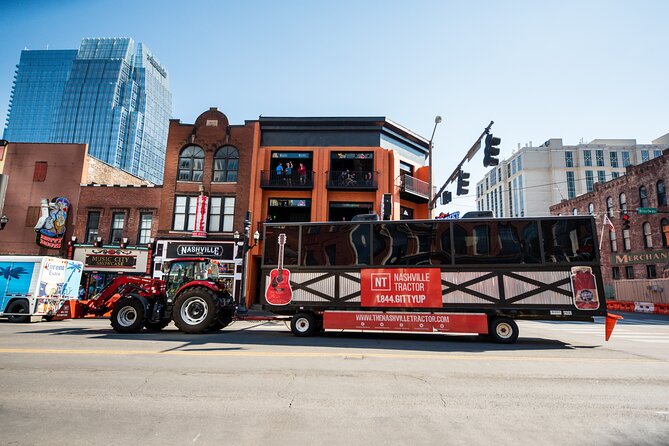 Private Downtown Nashville Party Tractor Tour 21+ Only! - Meeting at 747 Fesslers Lane