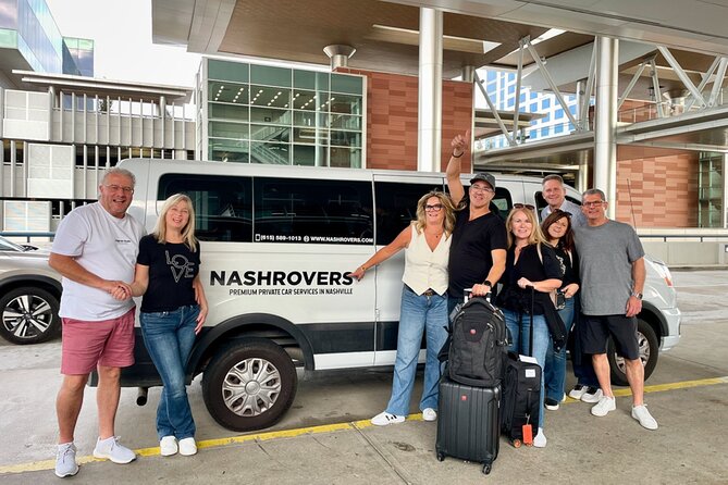 Private Nashville Airport Shuttle to Downtown Fast and Easy - Communication and the people behind the ride