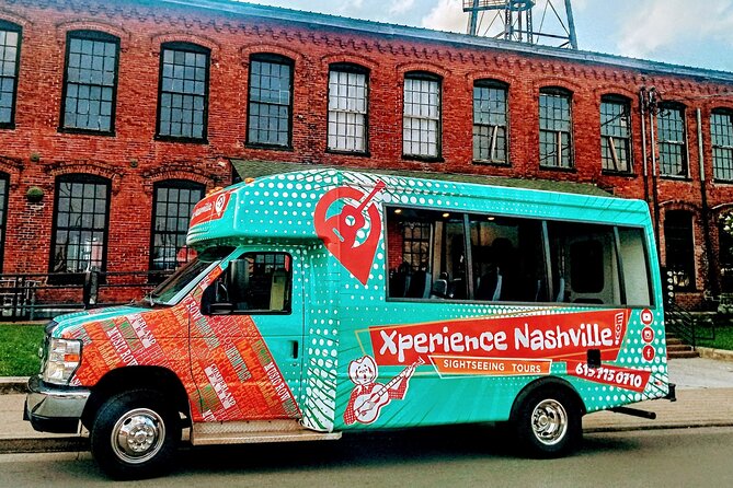 Private Open-Air Minibus Sightseeing Tour in Nashville - Marathon Music Works: twenty minutes for buildings, shops, and samples